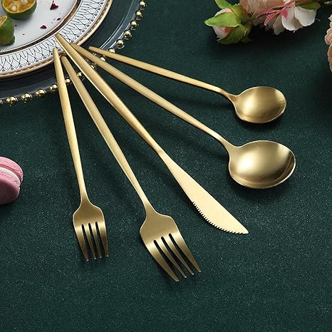 Lead-Free Stainless Steel Cutlery Set with Non-Toxic Finish for Everyday Dining