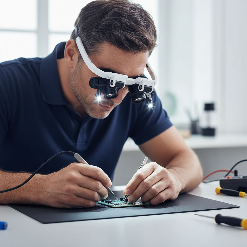 Led Lamps Magnifying Glasses