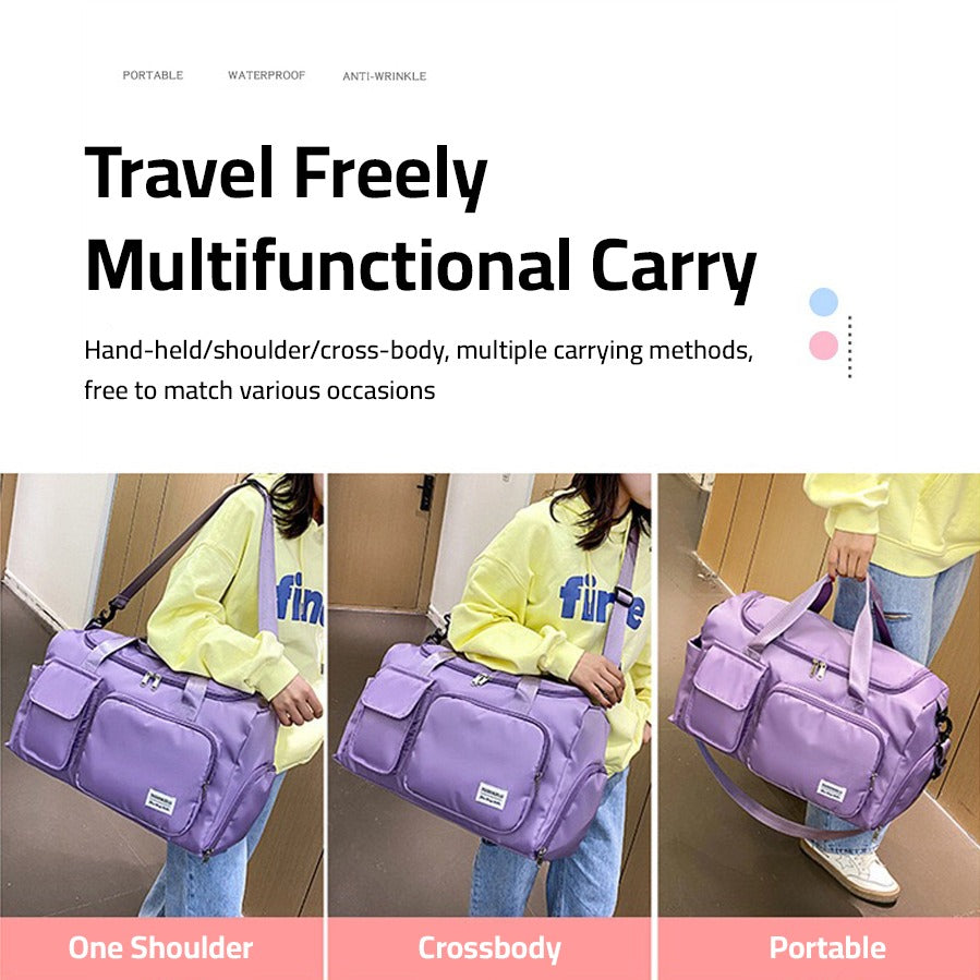 Lightweight Waterproof Multi-Pocket Travel Bag