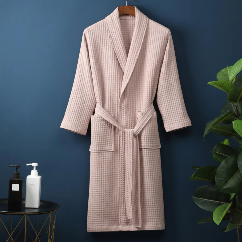 Lightweight V-Neck Bath Robe