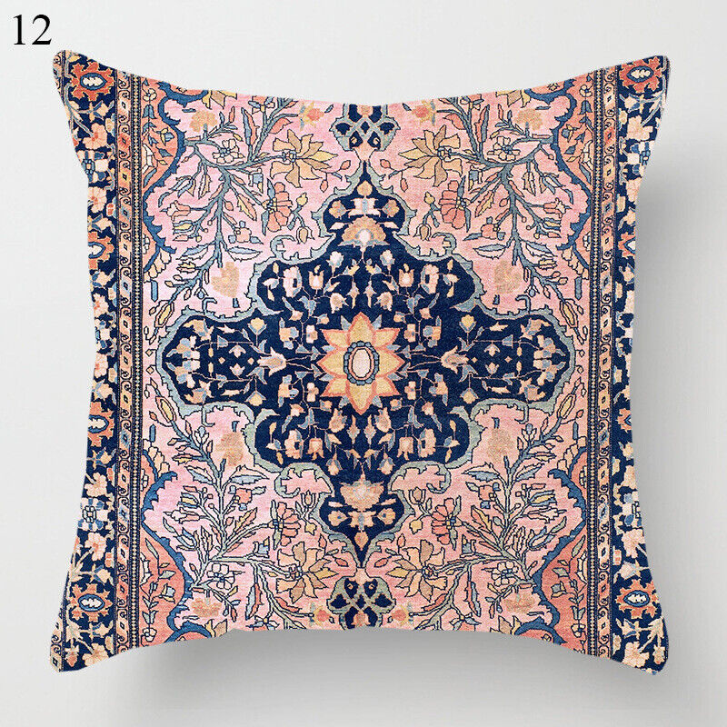 Linen Hypoallergenic Throw Pillow Cover