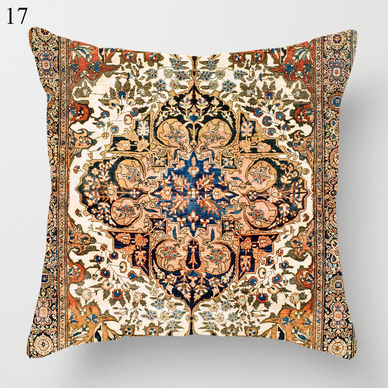 Linen Hypoallergenic Throw Pillow Cover