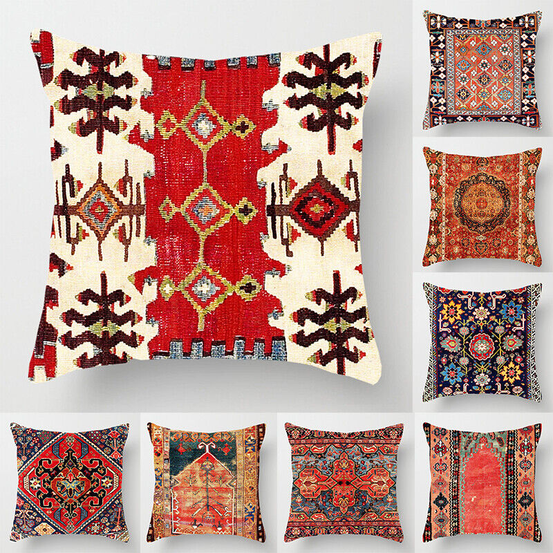 Linen Hypoallergenic Throw Pillow Cover