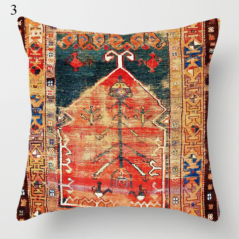 Linen Hypoallergenic Throw Pillow Cover