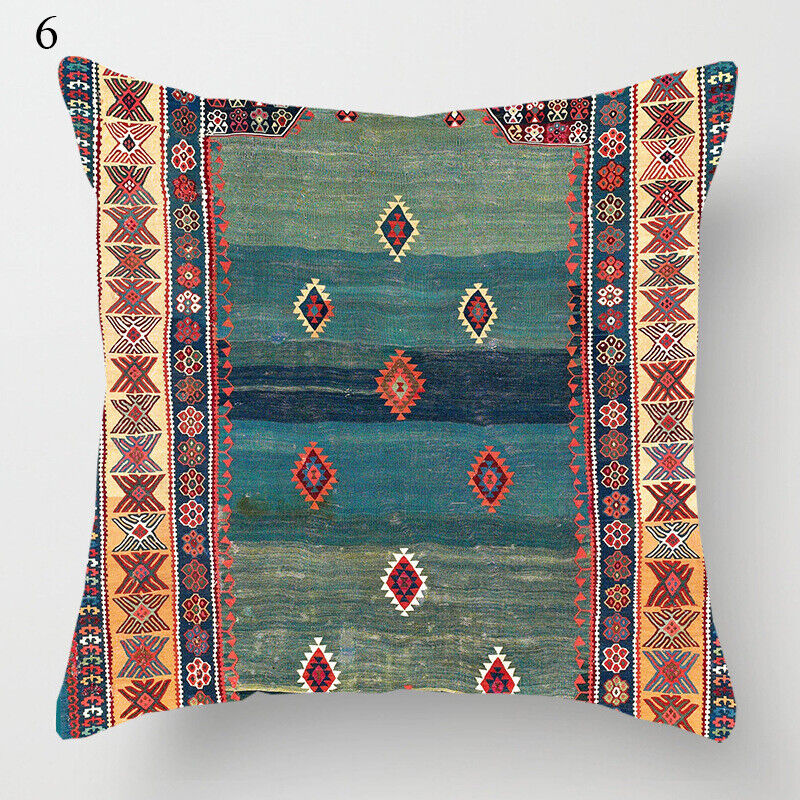 Linen Hypoallergenic Throw Pillow Cover