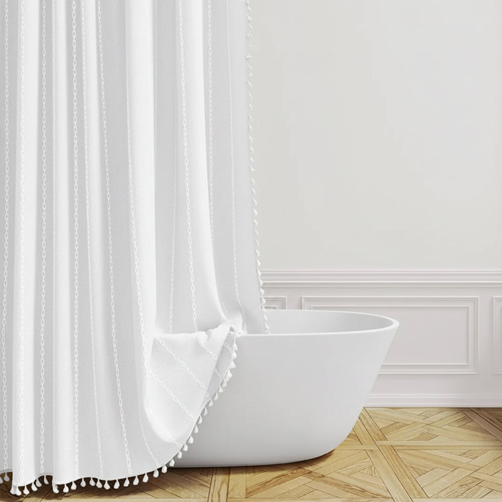 Linen Shower Curtain