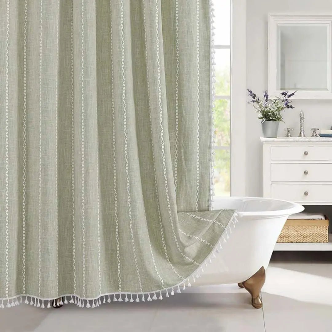Linen Shower Curtain