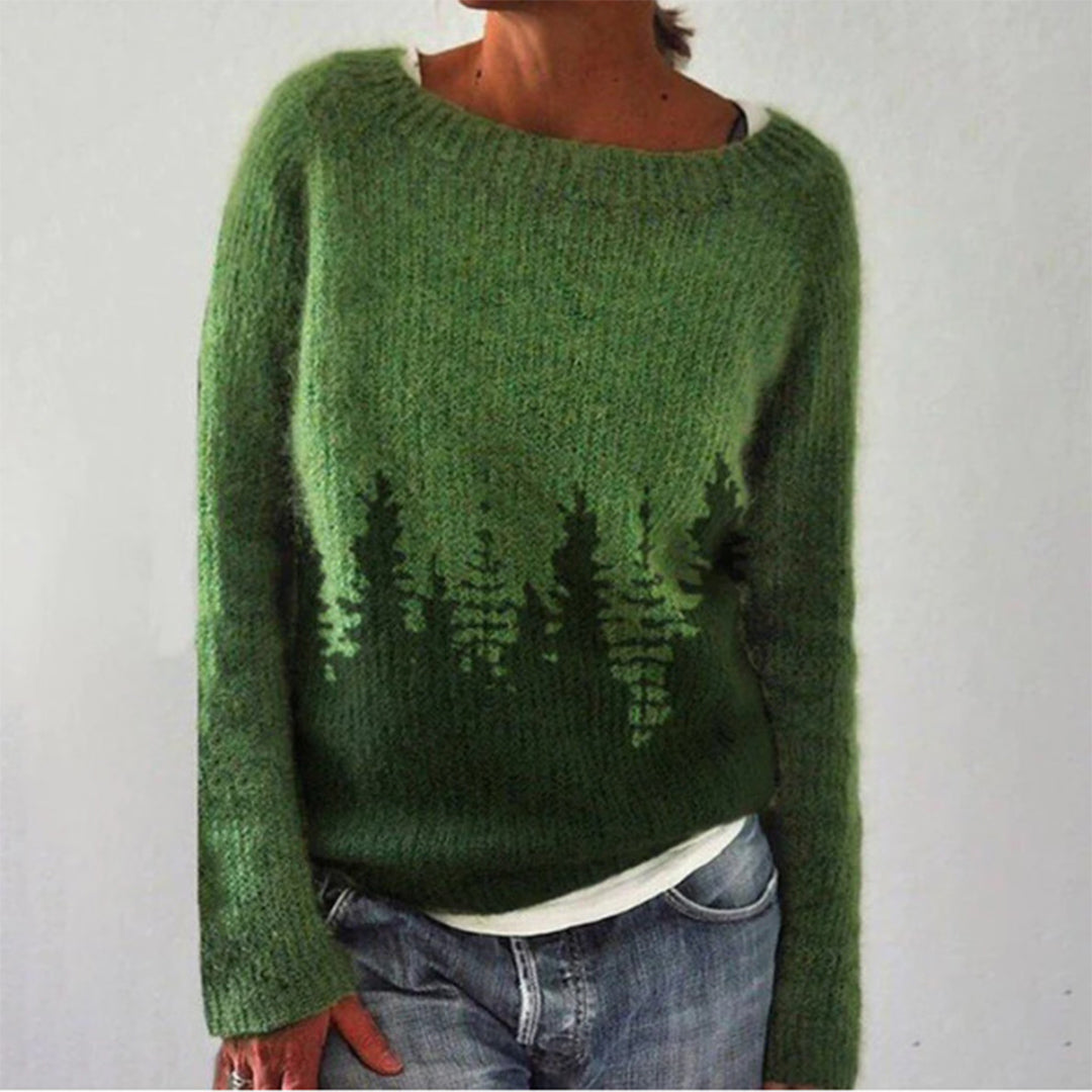Women's Long Knitted Sweater – Soft Warm Comfortable Fit