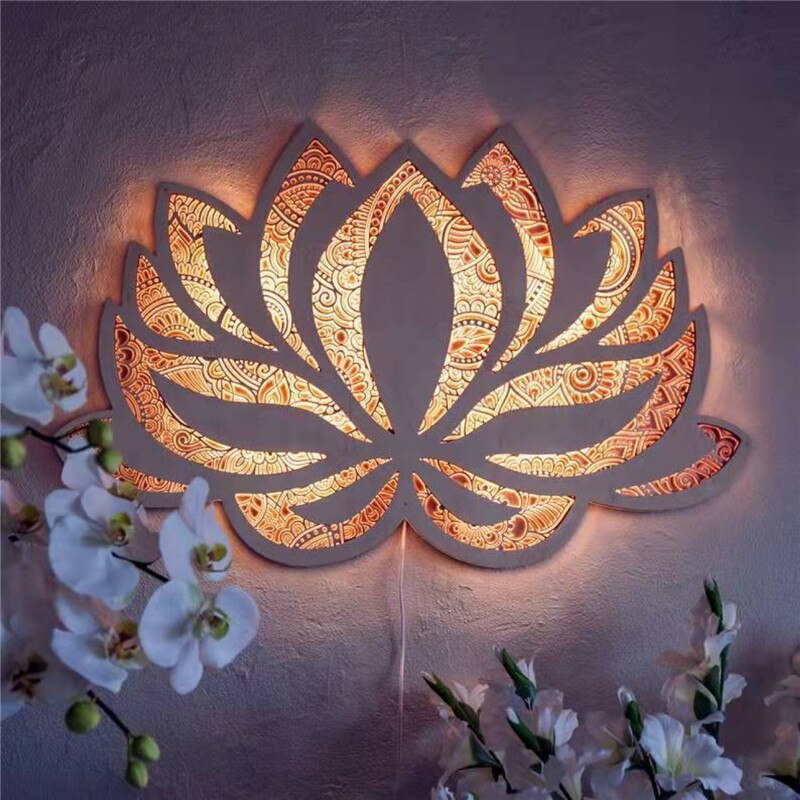 Lotus Led Wall Lamp