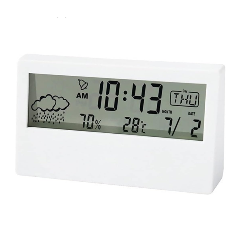 Magnifying Battery-Operated Alarm Clock