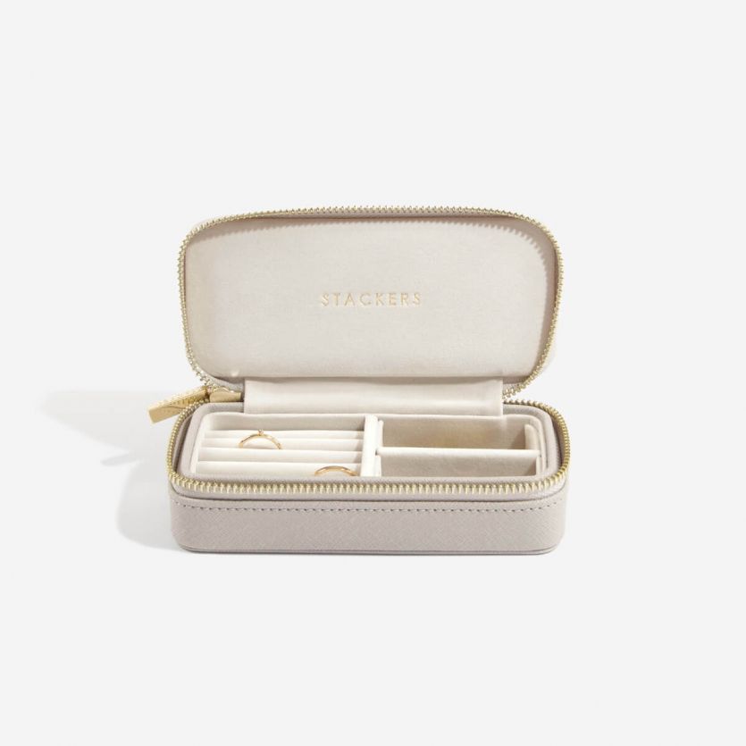 Vegan Leather Travel Jewellery Case