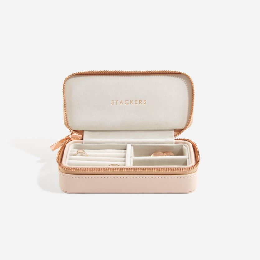 Vegan Leather Travel Jewellery Case