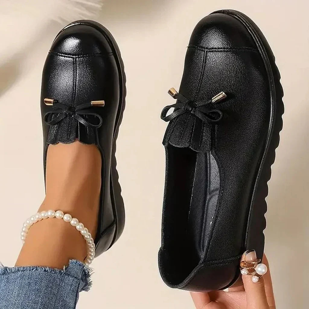 Memory Foam Leather Comfort Moccasin