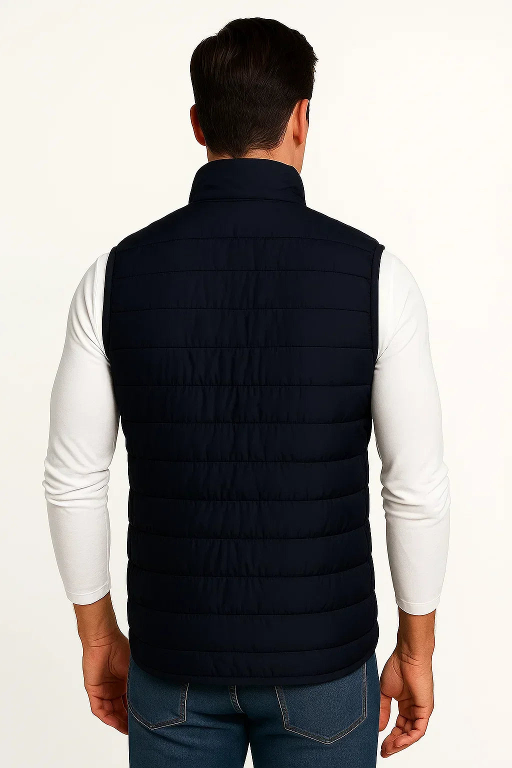 Men’s Cotton-Lined Puffer Vest