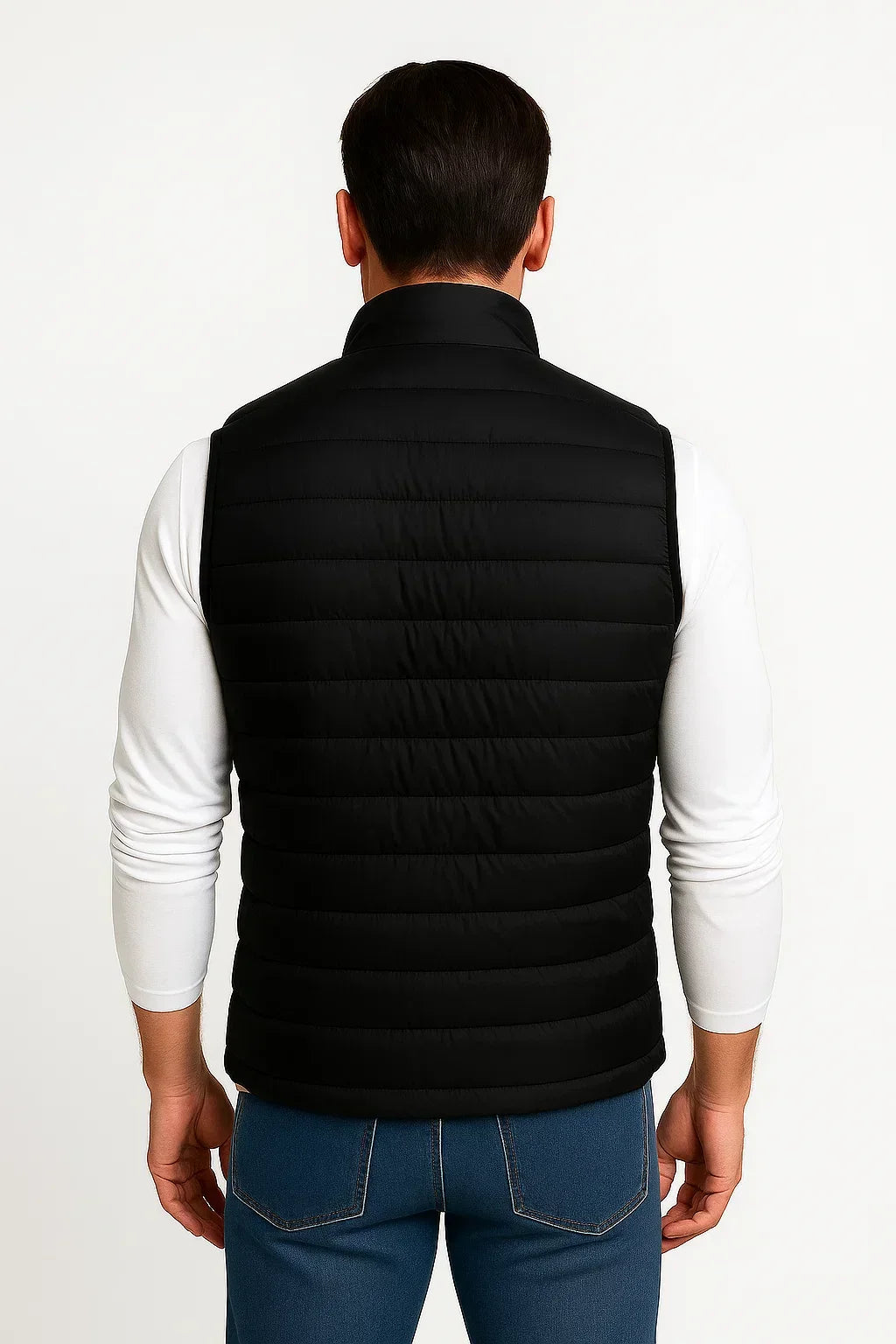 Men’s Cotton-Lined Puffer Vest