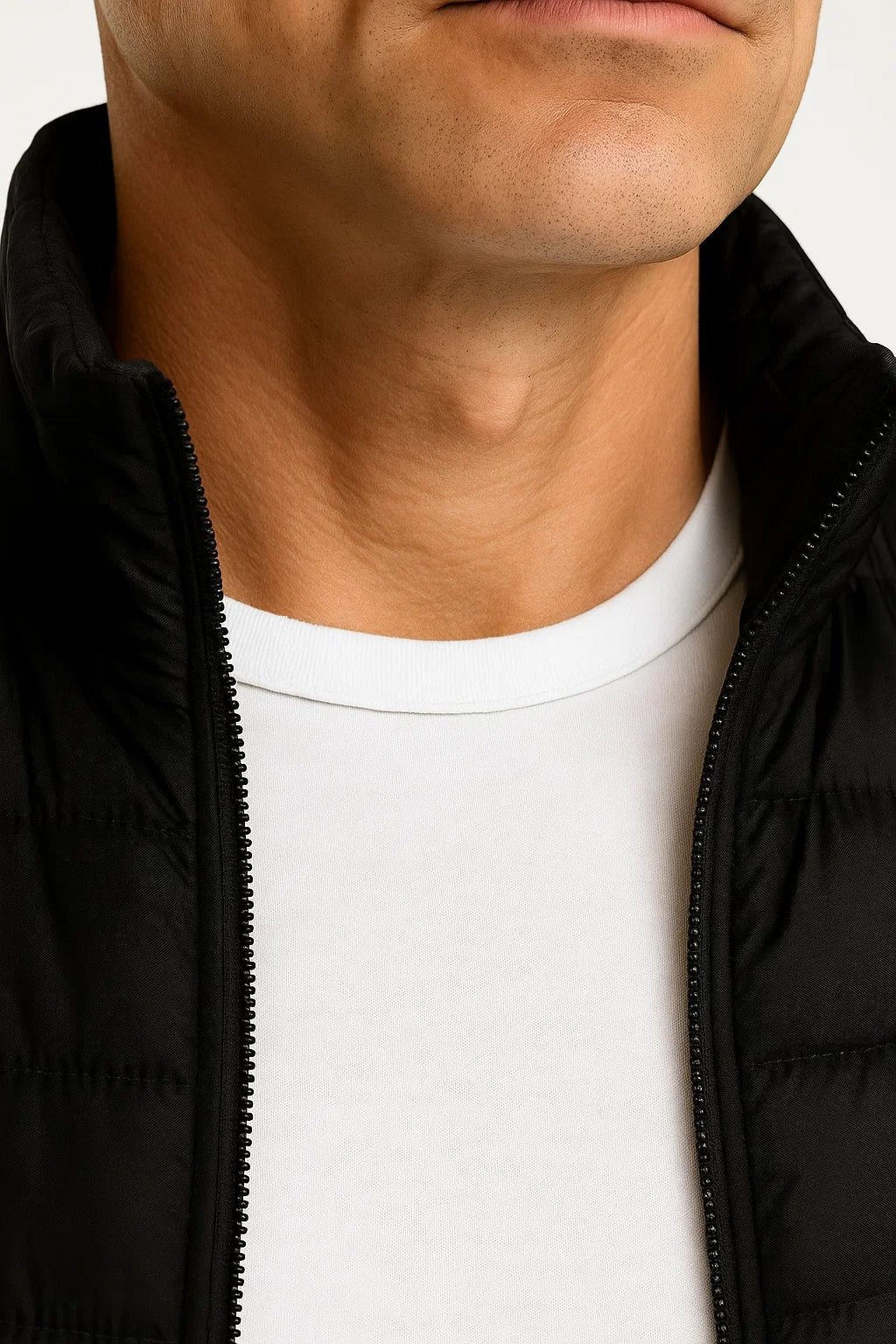 Men’s Cotton-Lined Puffer Vest