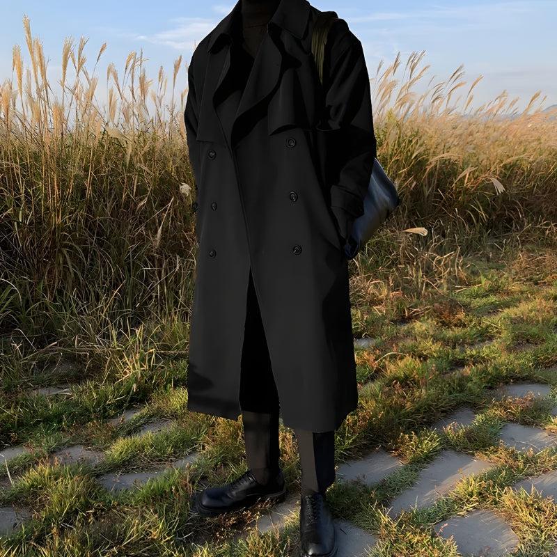 Men’s Double-Breasted Trench Coat