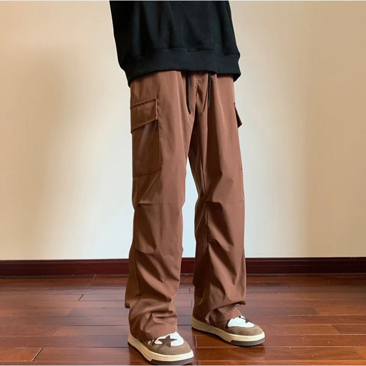 Men’s Drawstring Cargo Pants