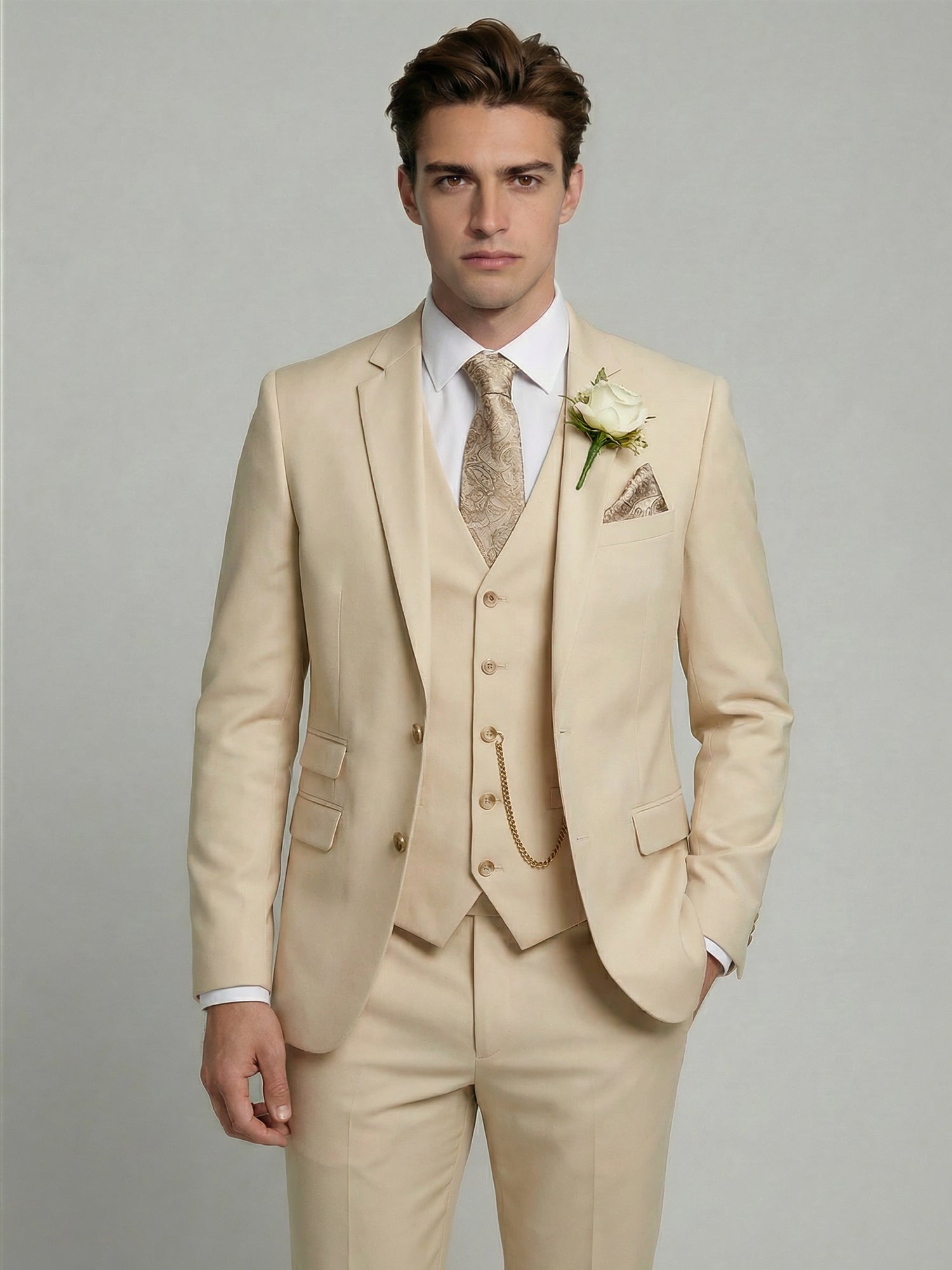 Men’s Formal Three-Piece Suit