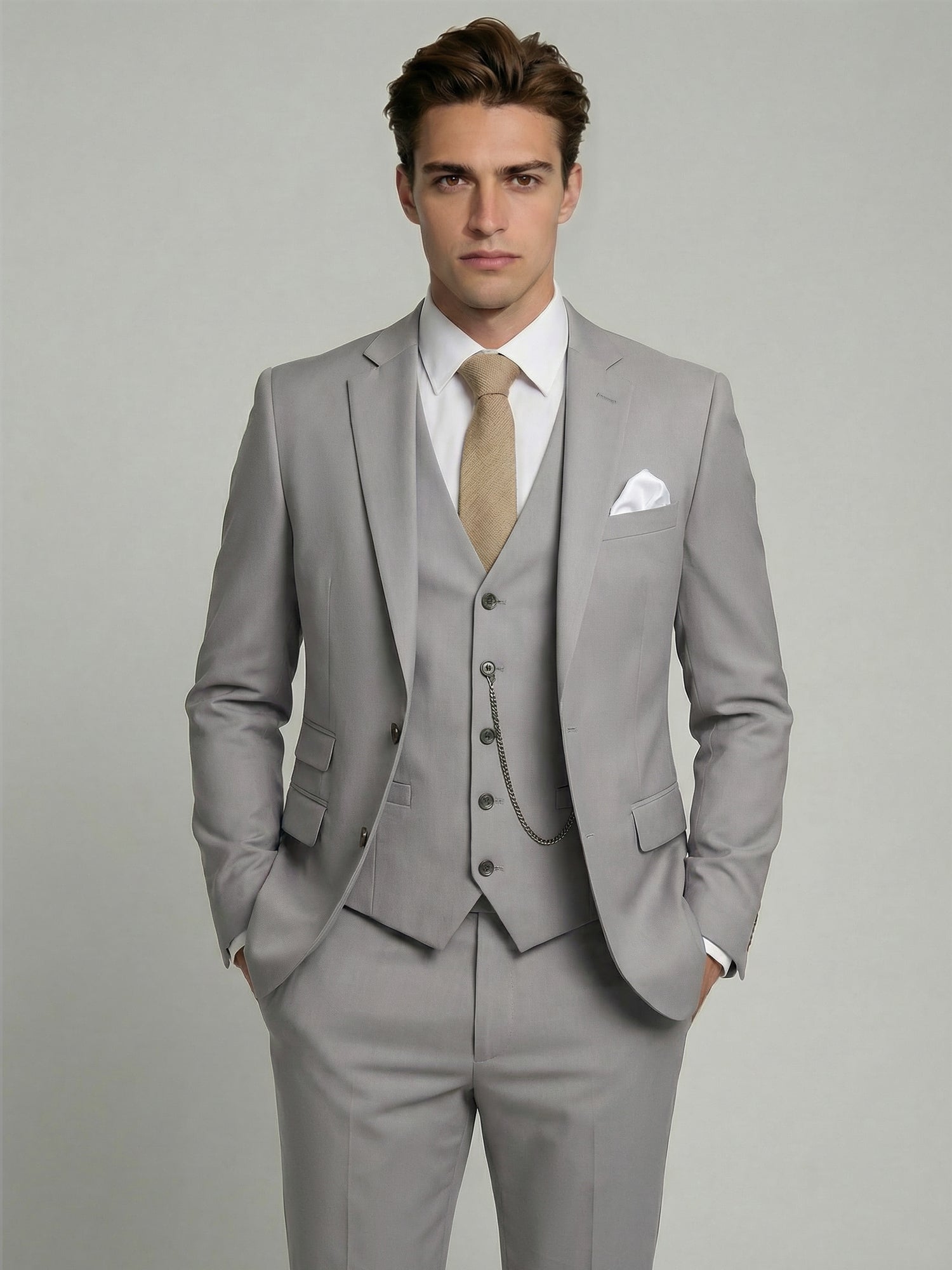 Men’s Formal Three-Piece Suit