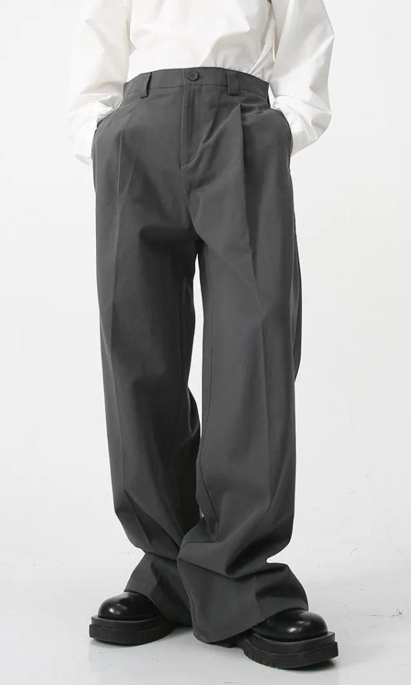 Men’s High-Waisted Baggy Pants