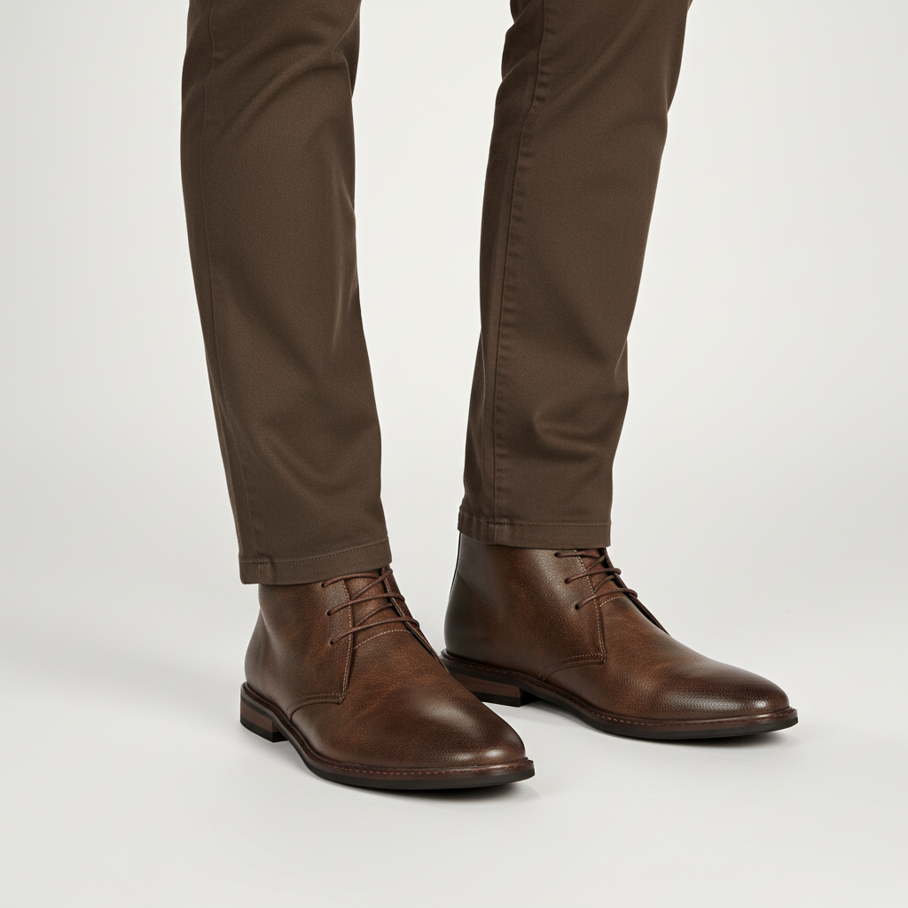 Men’s Lace-Up Ankle Boots