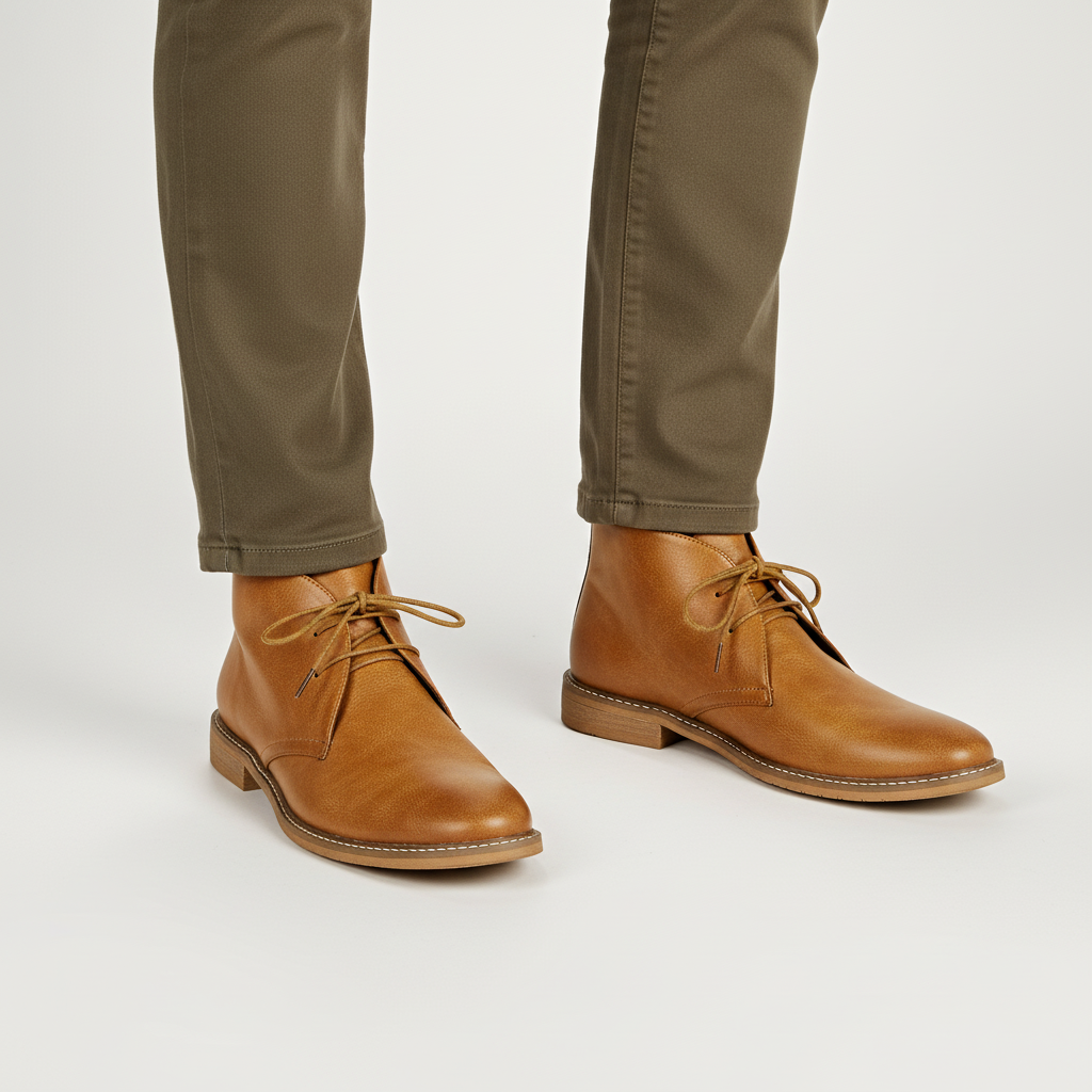 Men’s Lace-Up Ankle Boots
