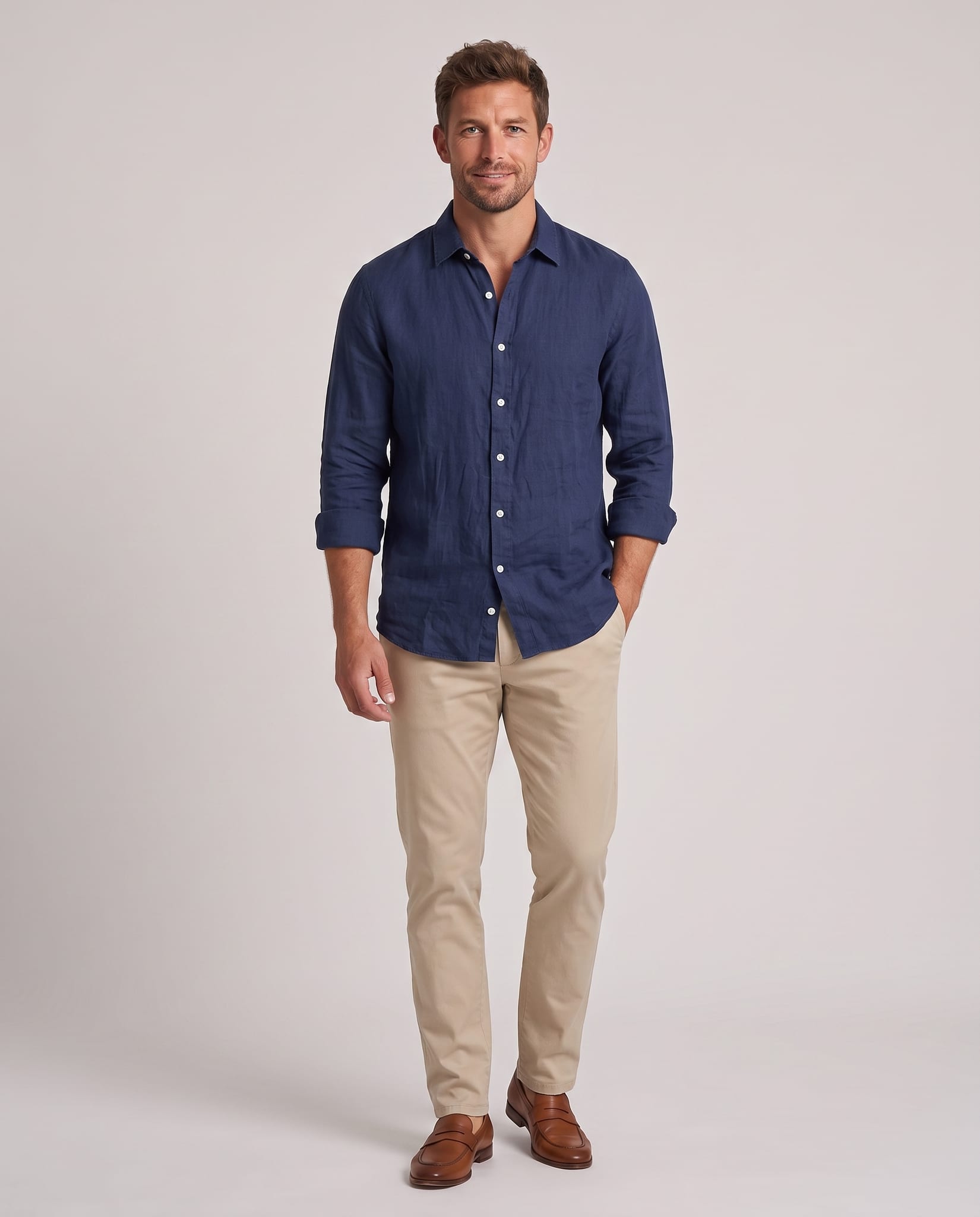 Men’s Lightweight Linen Shirt