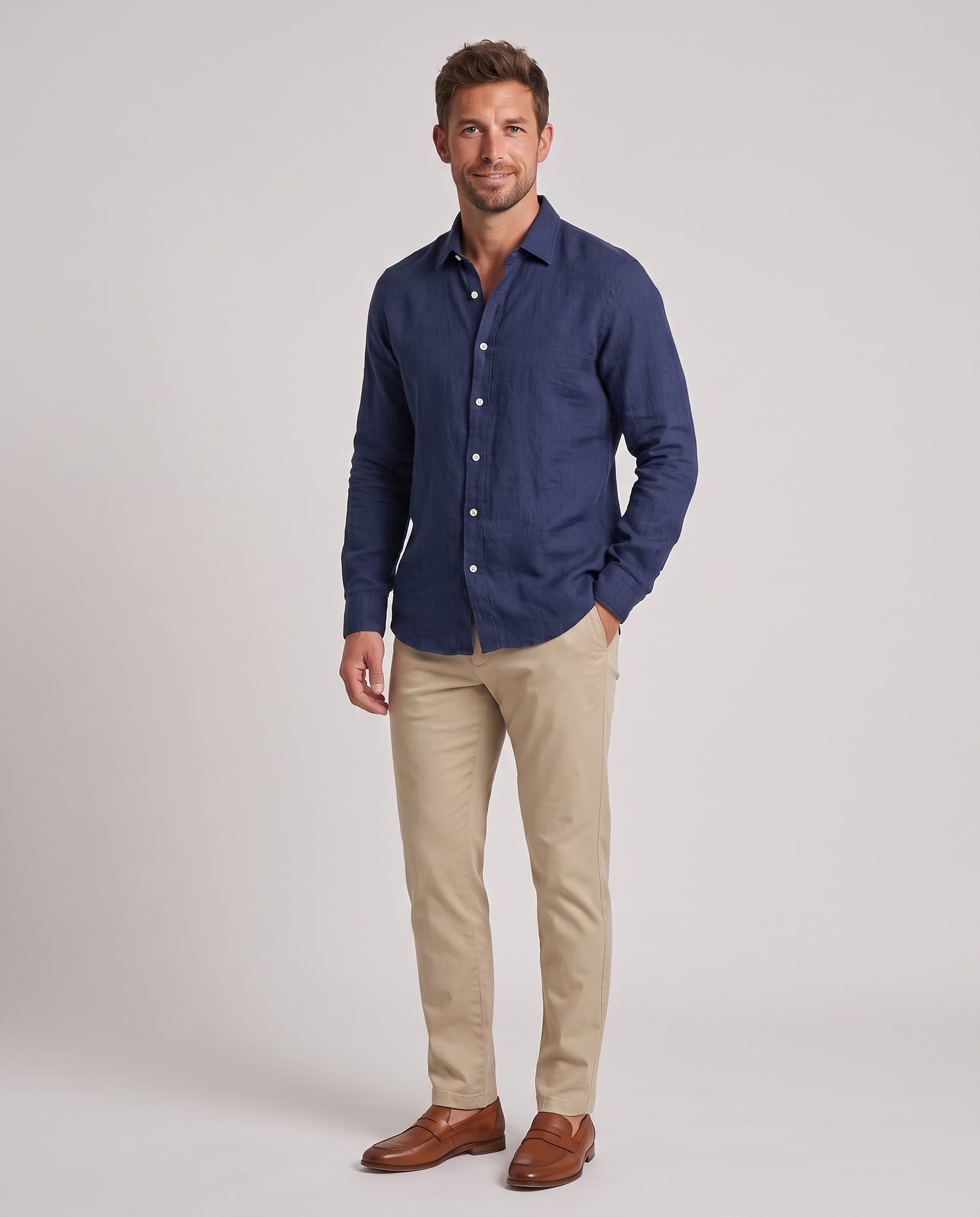 Men’s Lightweight Linen Shirt