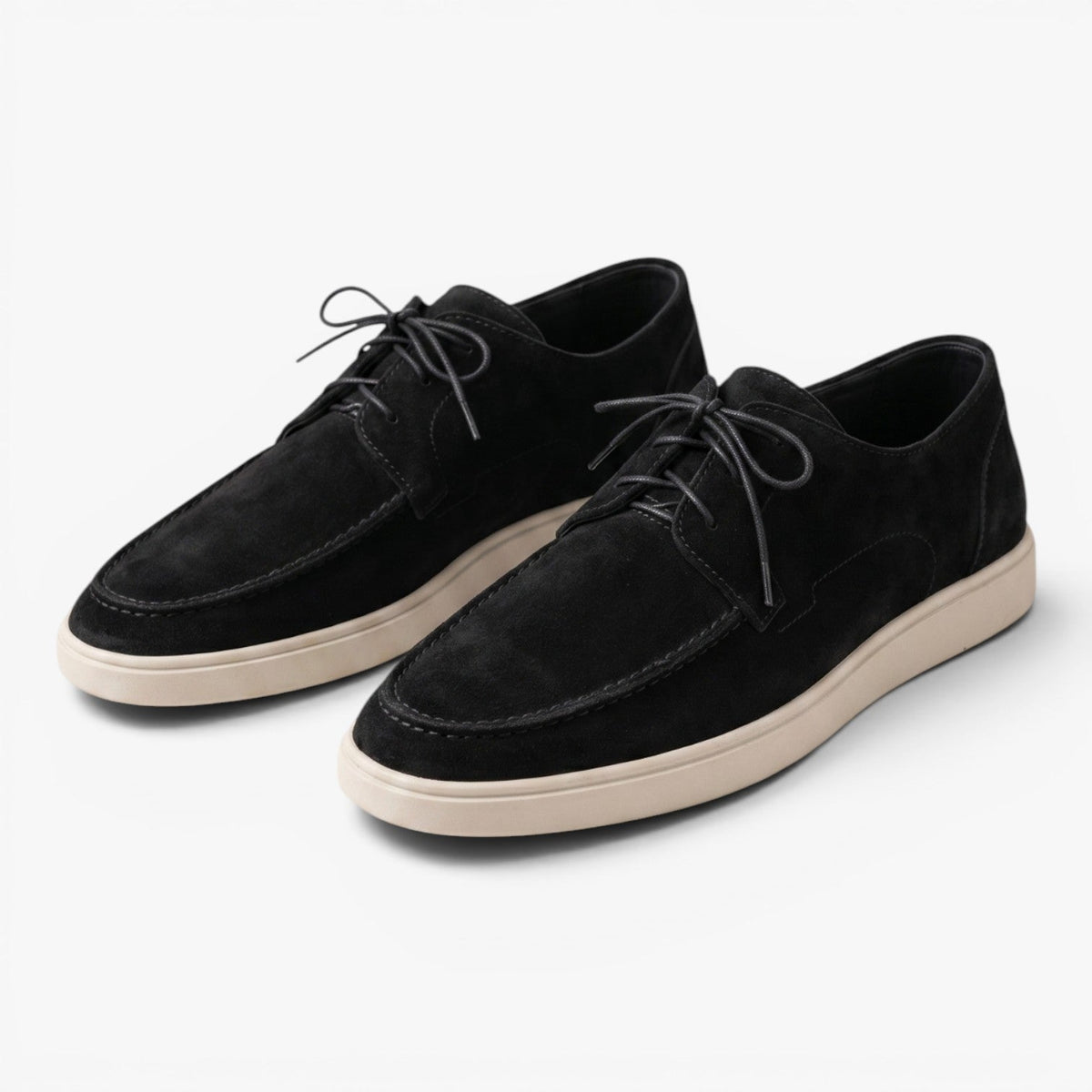 Men’s Moc Toe Lace-Up Shoes