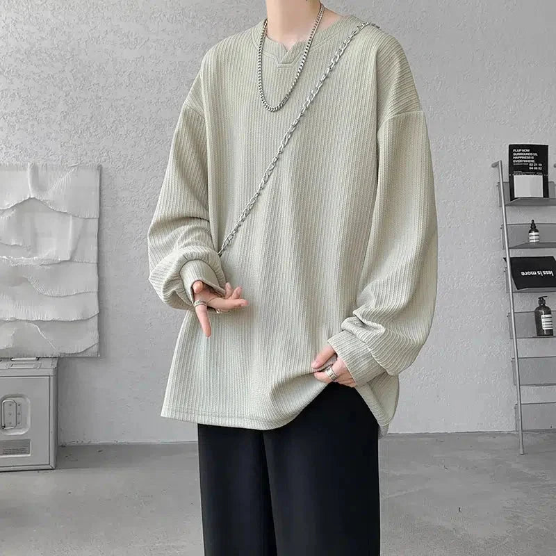 Men’s Oversized Ribbed Sweater