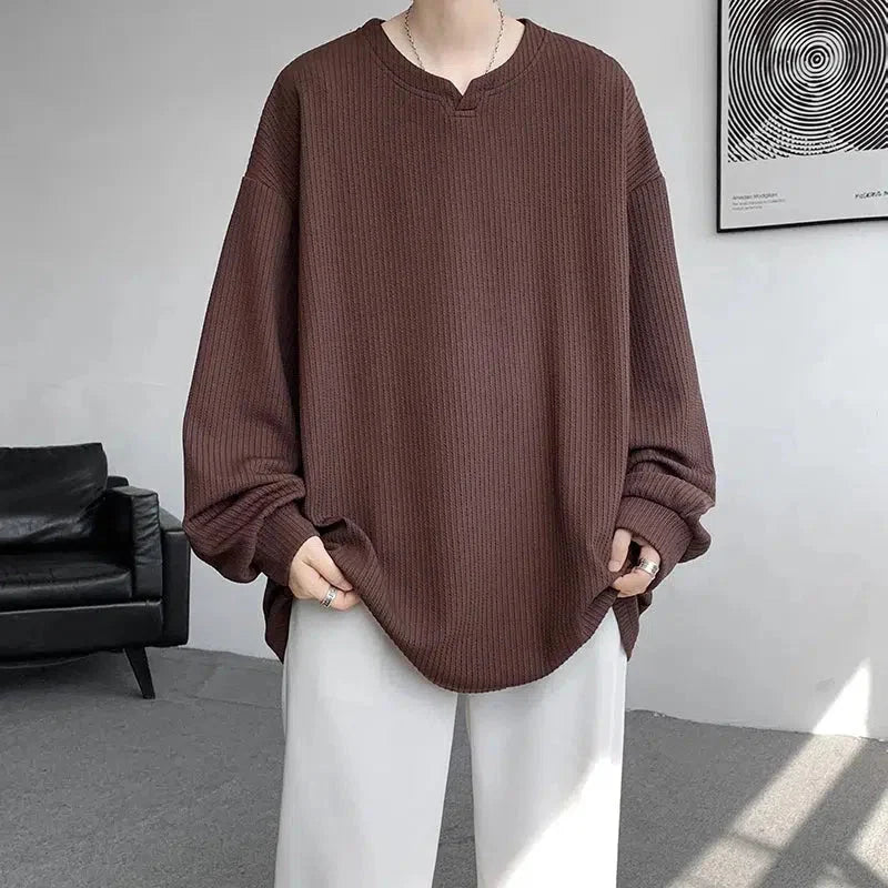 Men’s Oversized Ribbed Sweater
