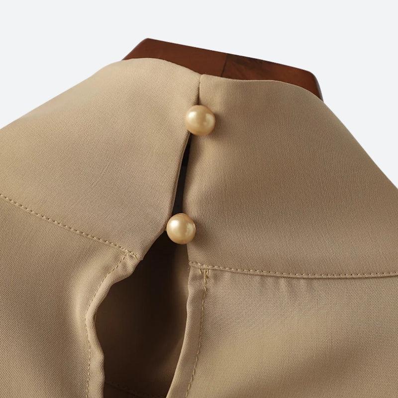 Men’s Polyester High-Neck Jacket
