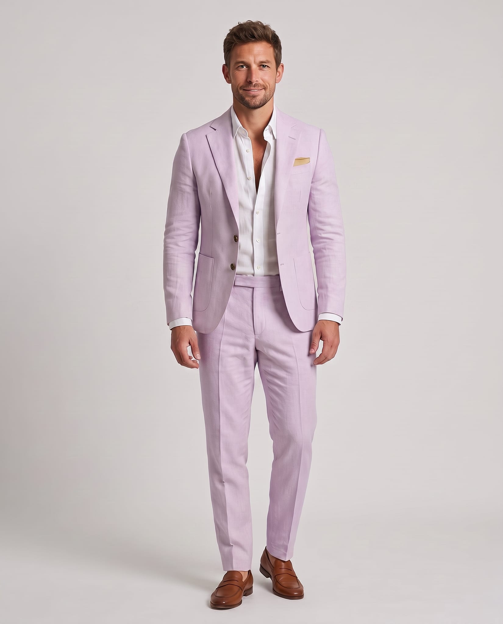 Men’s Linen Suit