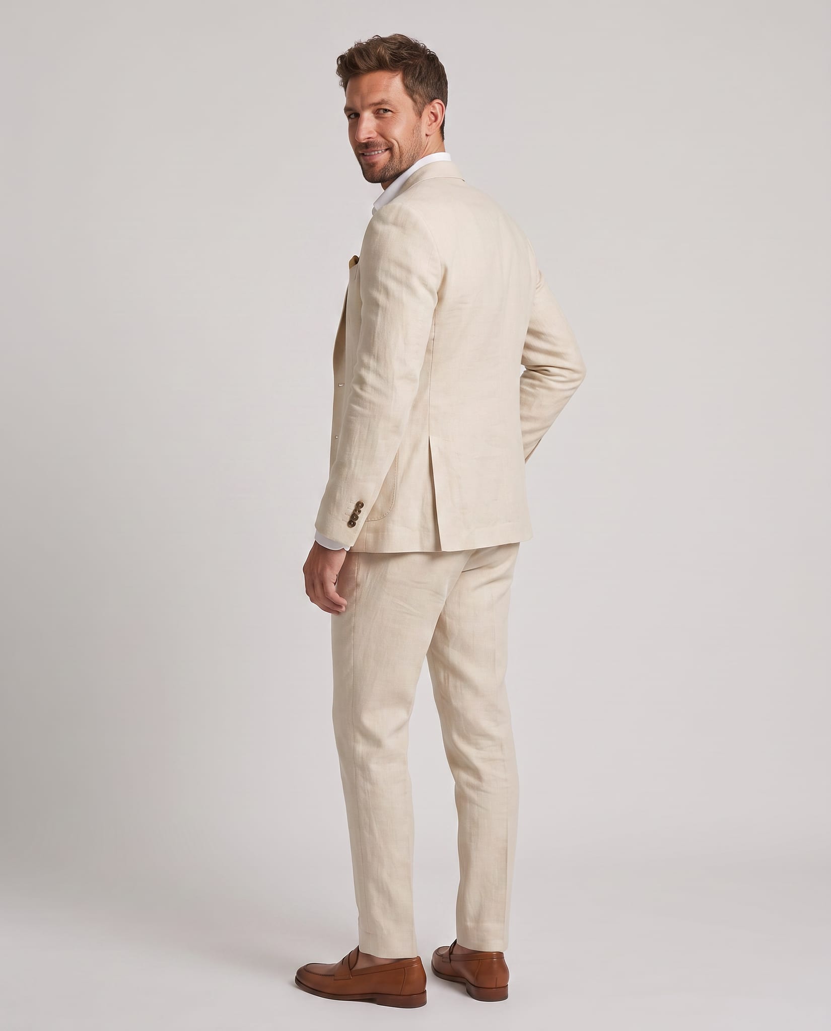 Men’s Linen Suit