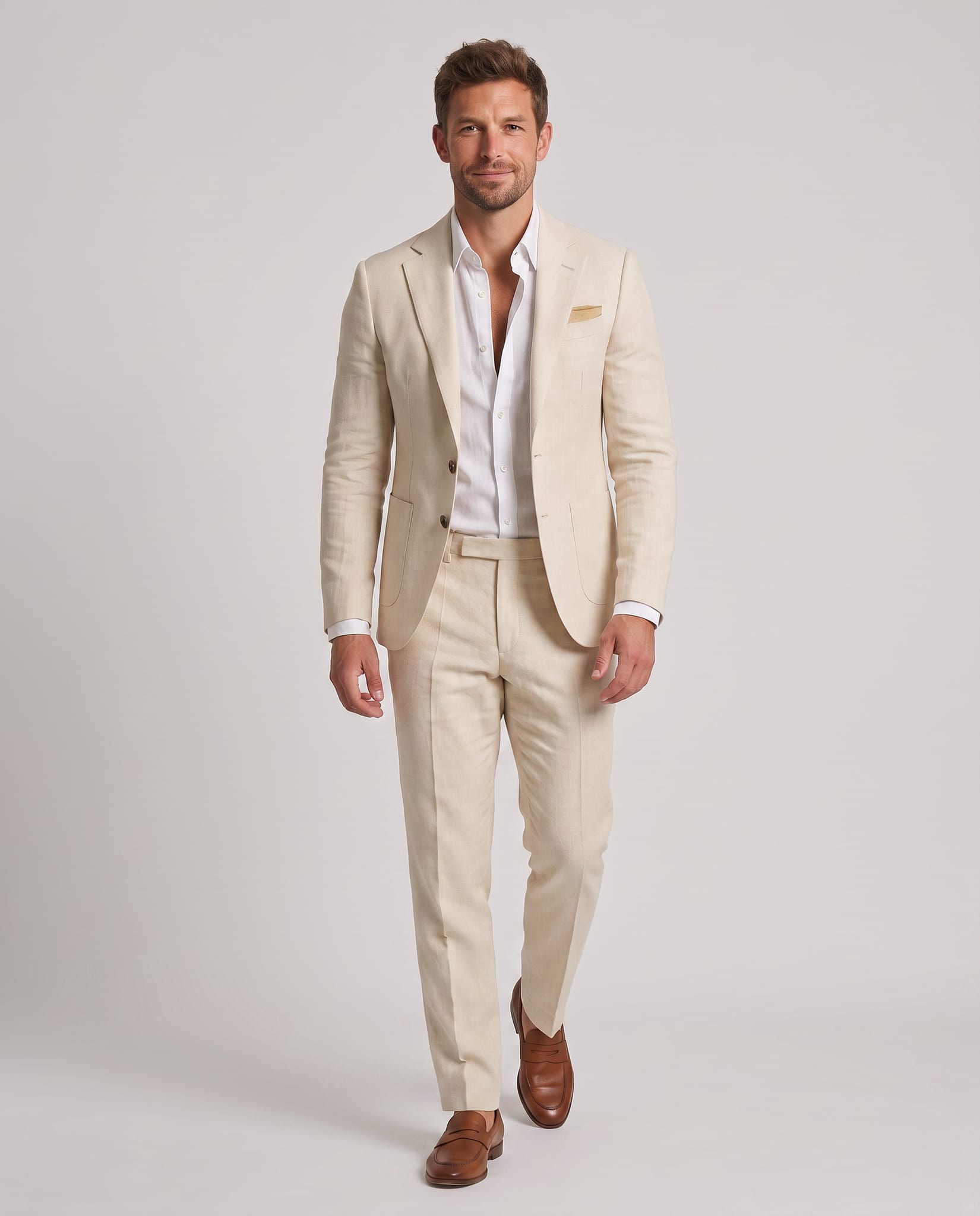 Men’s Linen Suit