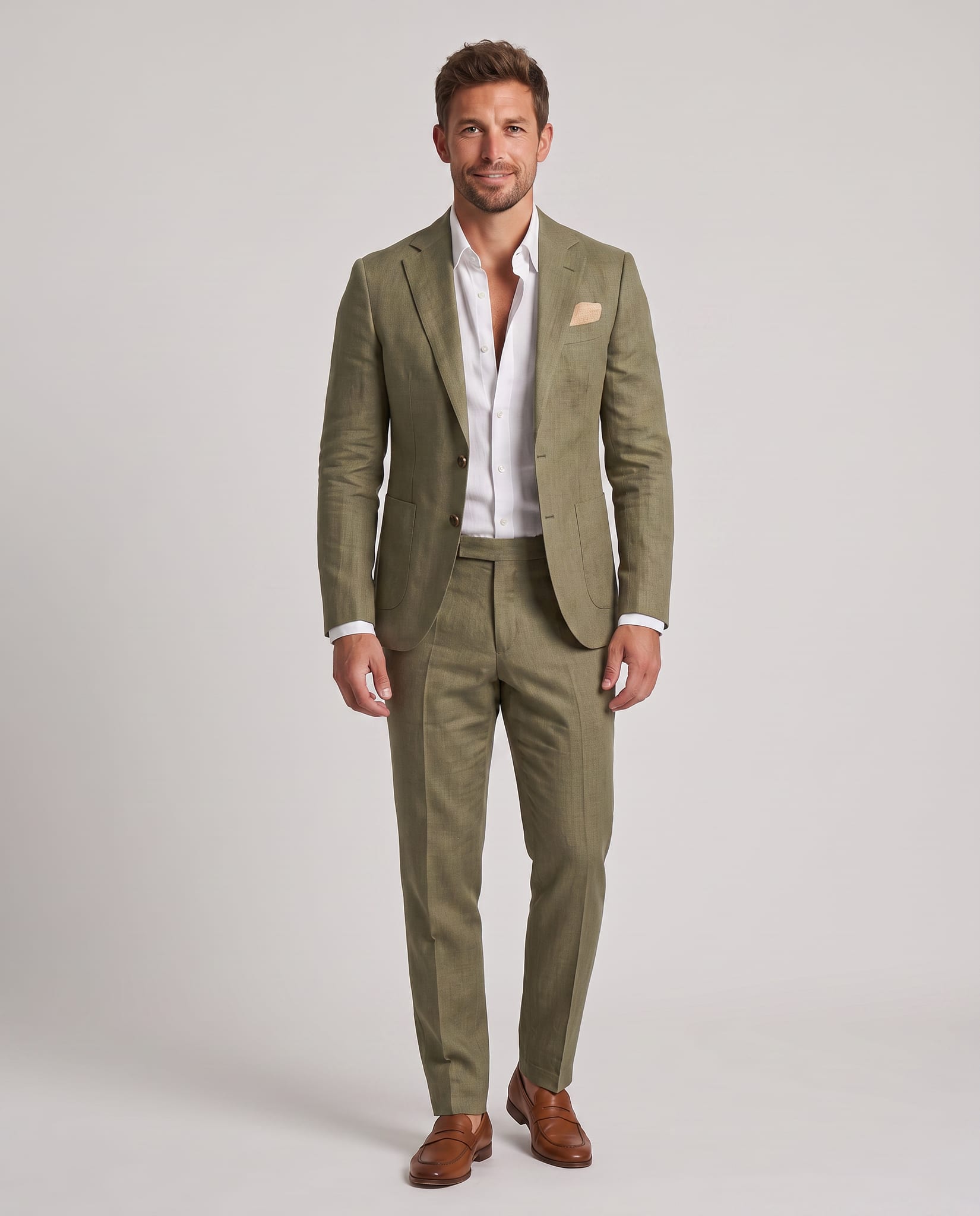 Men’s Linen Suit