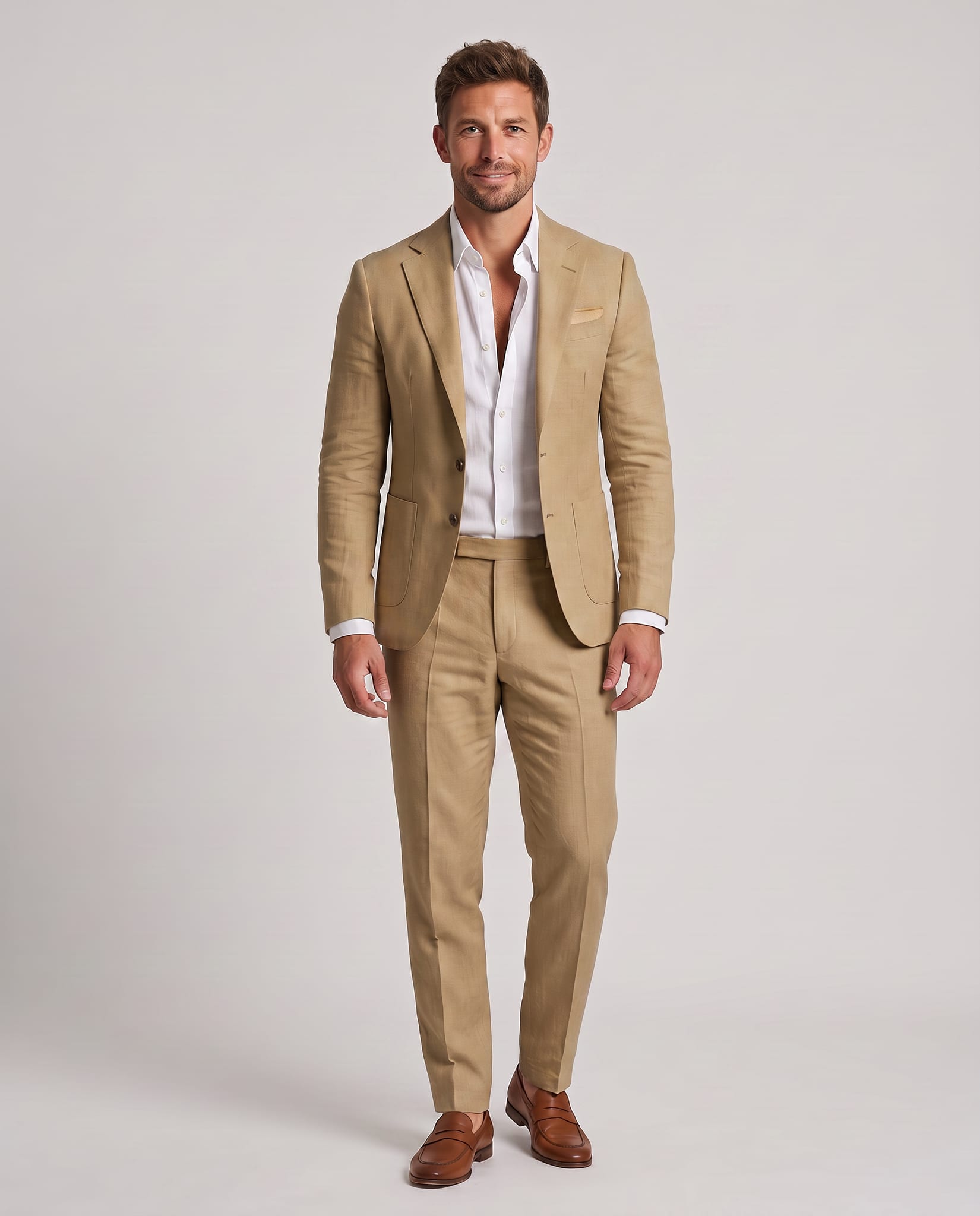 Men’s Linen Suit
