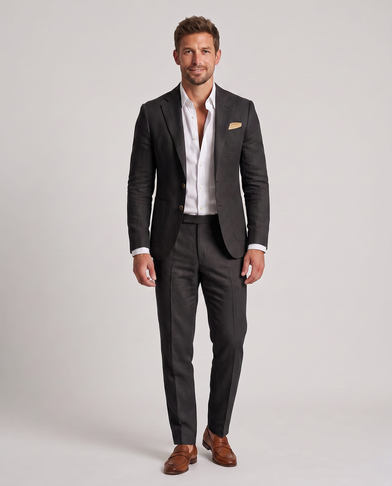 Men’s Linen Suit