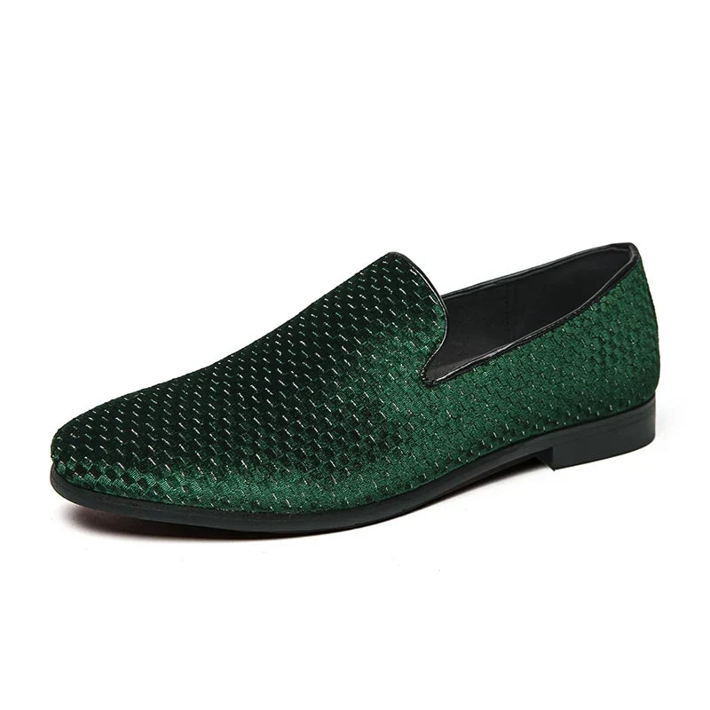 Men’s Woven Slip-On Loafers