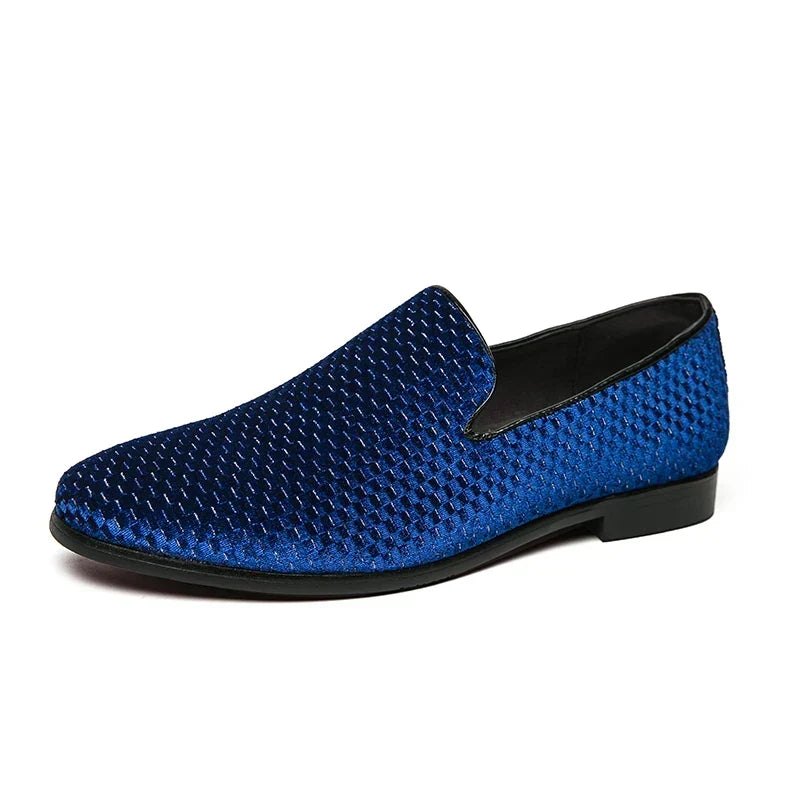 Men’s Woven Slip-On Loafers