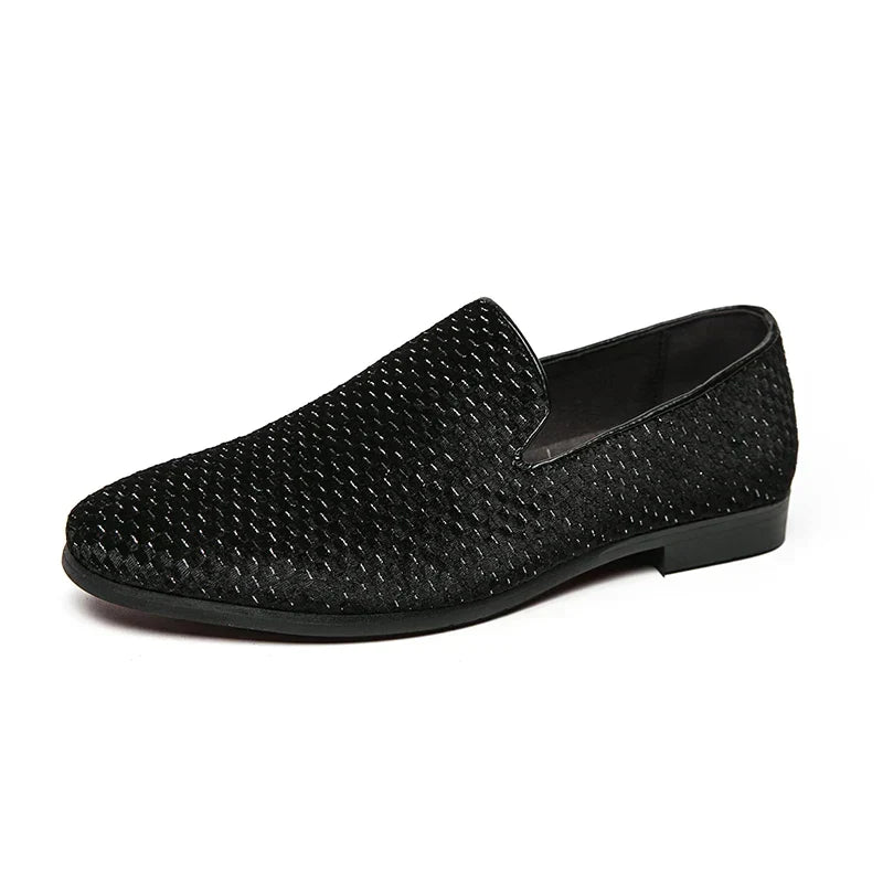 Men’s Woven Slip-On Loafers
