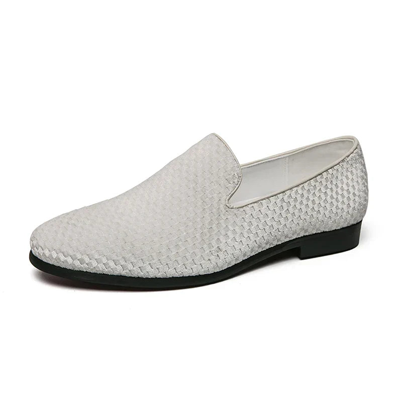 Men’s Woven Slip-On Loafers