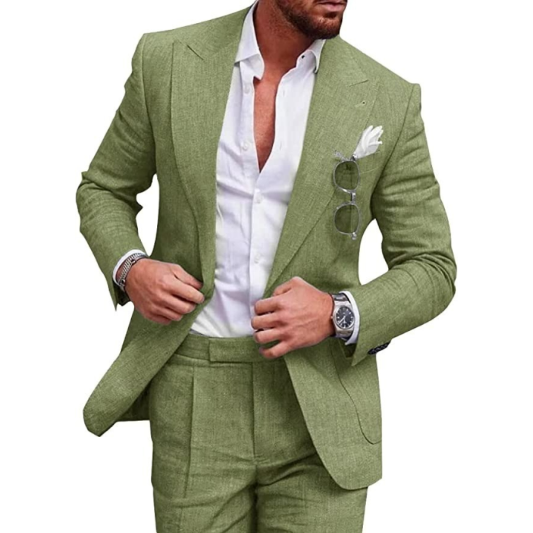 Men’s Three-Piece Wedding Guest Suit