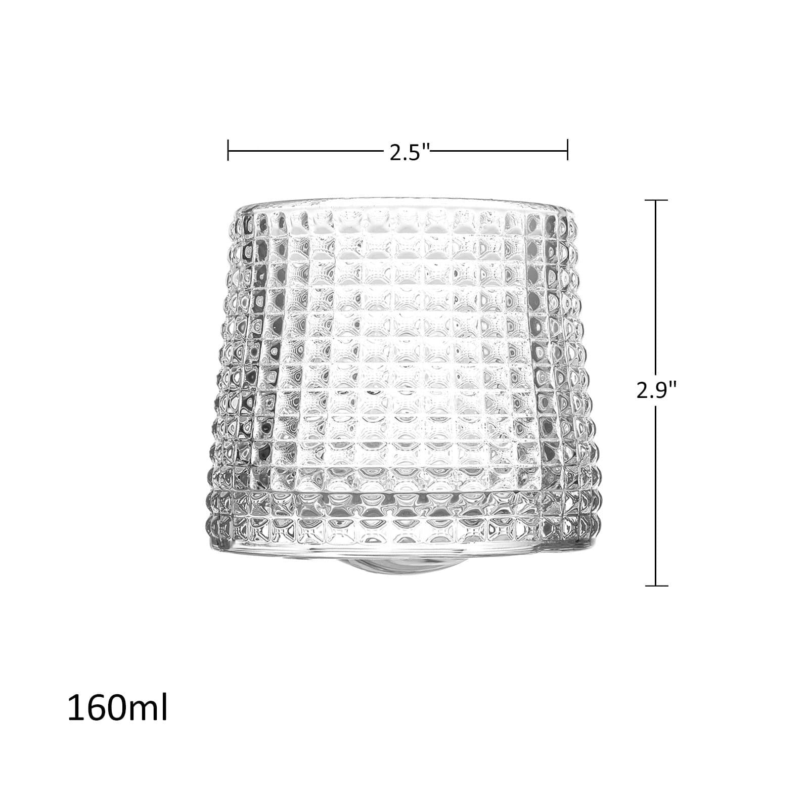 Microwave-Safe Rotating Whiskey Glass