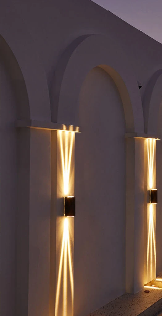 Minimalist LED Outdoor Wall Lamp for Garden, Terrace, and Facade Lighting