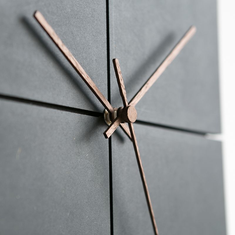 Minimalist Wall Clock 28 cm - Modern Round and Square Kitchen Clocks for Home Decor