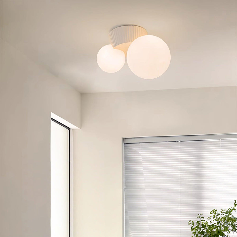Modern Ceiling Lamp with Dual Light Bulbs for Cozy Home Interiors