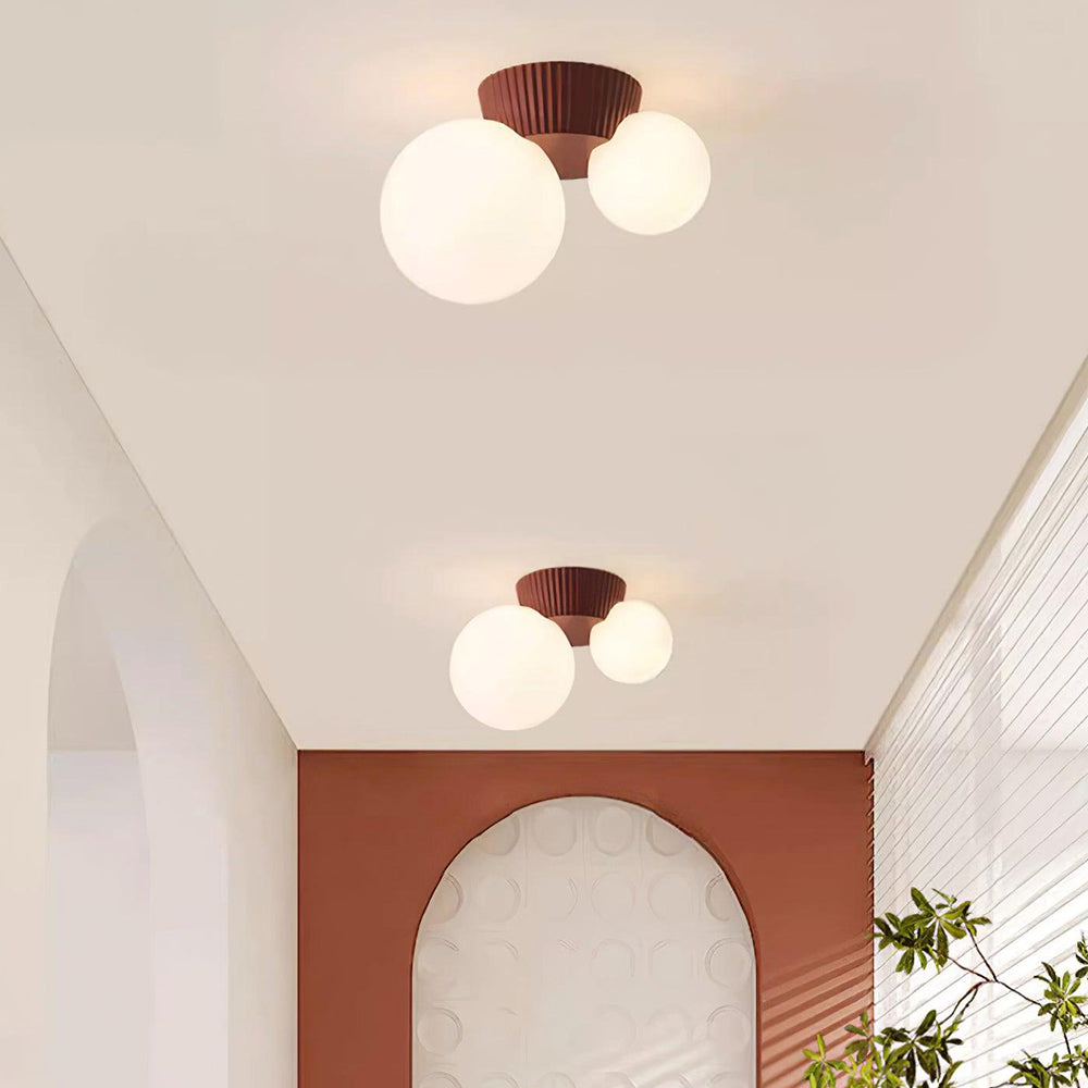 Modern Ceiling Lamp with Dual Light Bulbs for Cozy Home Interiors