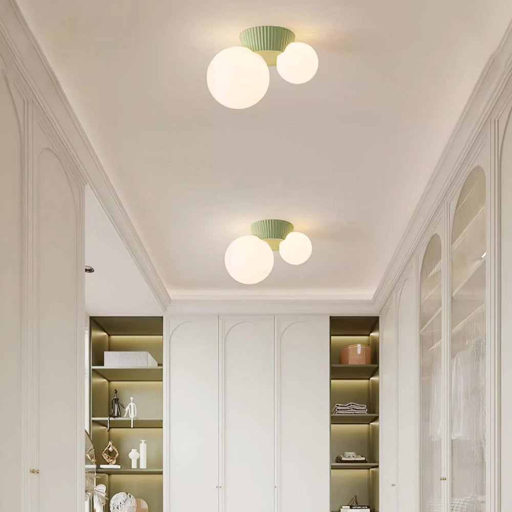 Modern Ceiling Lamp with Dual Light Bulbs for Cozy Home Interiors